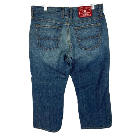 NEW Lucky Brand Classic Fit Mid Rise Medium Wash Crop Jeans Women’s 30 - Picture 2 of 10